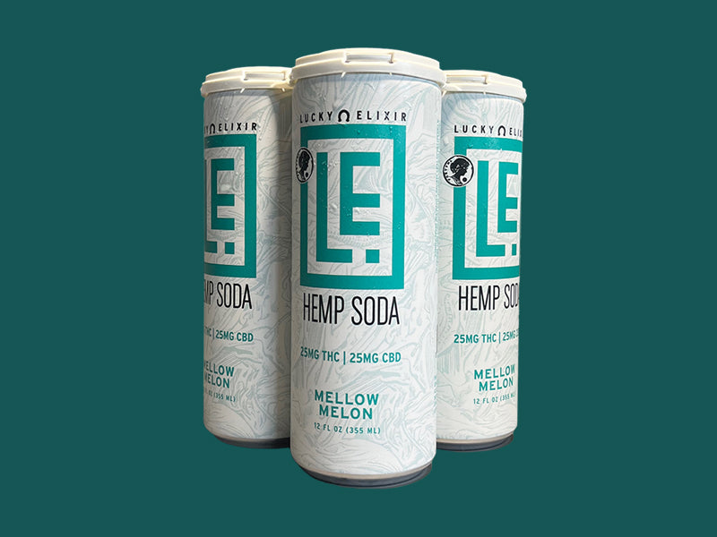 Mellow Melon Hemp Soda