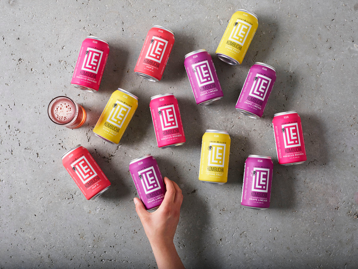Lucky Elixir Kombucha - Cultured in KC